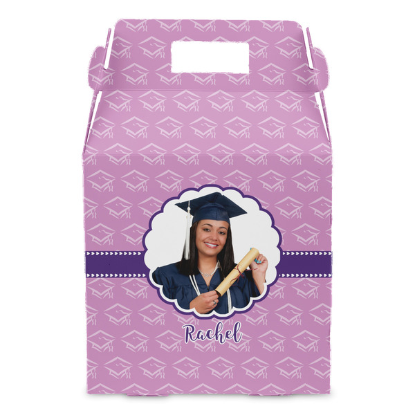 Graduation Gable Favor Box - Front
