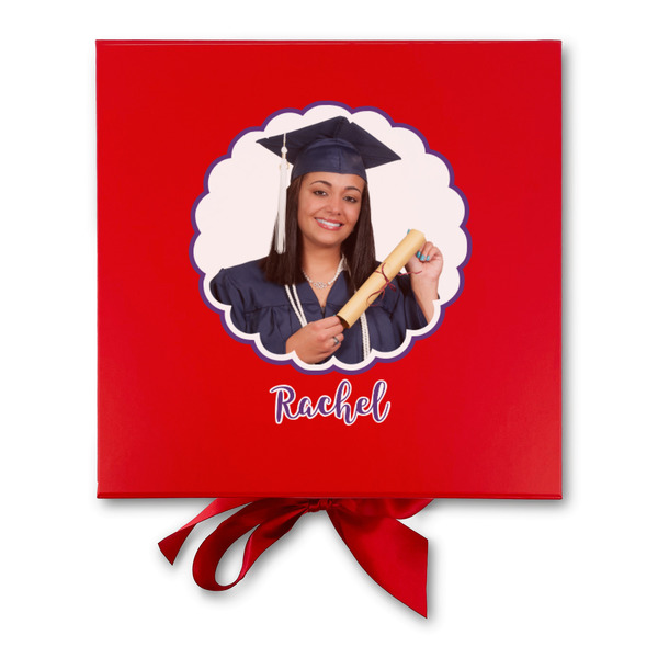 Graduation Gift Boxes with Magnetic Lid - Red - Approval