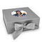 Graduation Gift Boxes with Magnetic Lid - Silver - Front