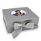 Graduation Gift Box with Magnetic Lid - Silver (Personalized)