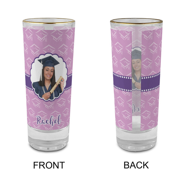 Graduation Glass Shot Glass - 2 oz - Single - APPROVAL