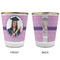 Graduation Glass Shot Glass - with gold rim - APPROVAL