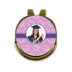 Graduation Golf Ball Marker - Hat Clip - Gold
