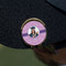 Graduation Golf Ball Marker Hat Clip - Gold - On Hat