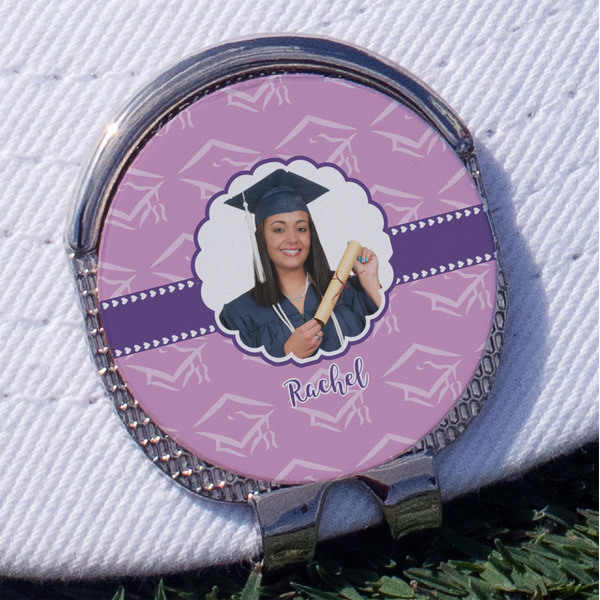 Custom Graduation Golf Ball Marker - Hat Clip