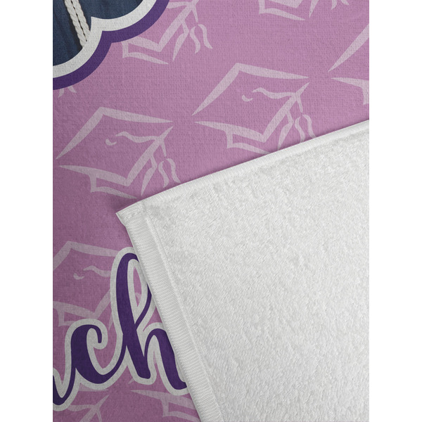 Graduation Golf Towel - Detail