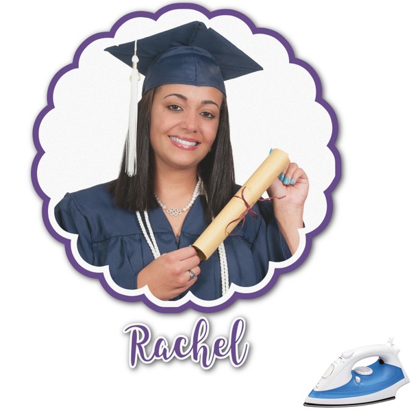 Custom Graduation Graphic Iron On Transfer - Up to 15"x15" (Personalized)