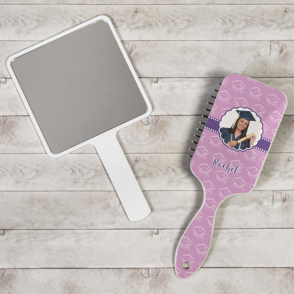 Graduation Hair Brush - In Context
