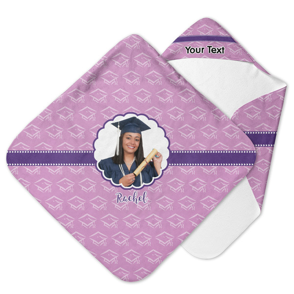 Custom Graduation Hooded Baby Towel (Personalized)