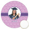 Graduation Icing Circle - Large - Front