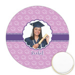 Graduation Printed Cookie Topper - Round (Personalized)