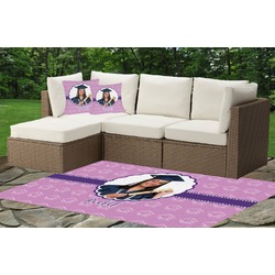 Graduation Indoor / Outdoor Rug - Custom Size w/ Photo