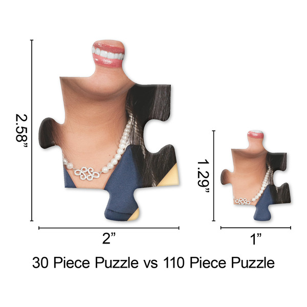 Graduation Jigsaw Puzzle - Piece Comparison