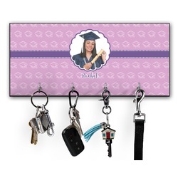 Graduation Key Hanger w/ 4 Hooks w/ Photo