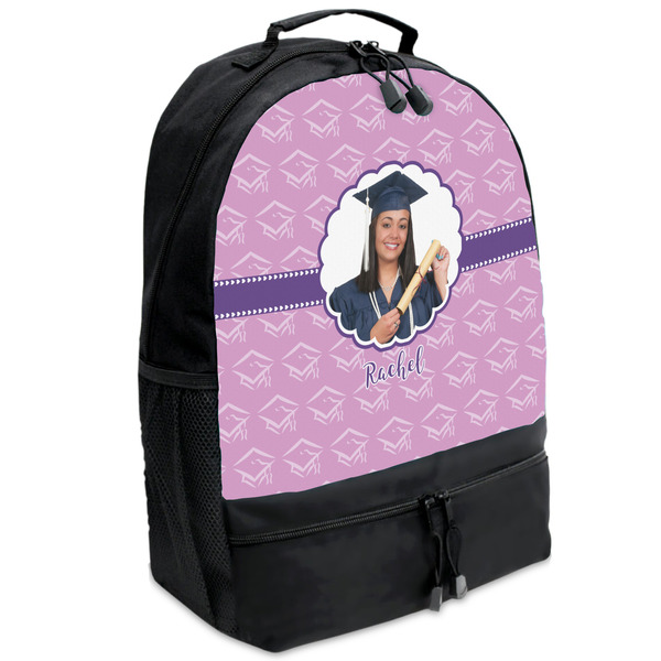 Custom Graduation Backpacks - Black (Personalized)