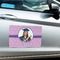 Graduation Large Rectangle Car Magnets- In Context