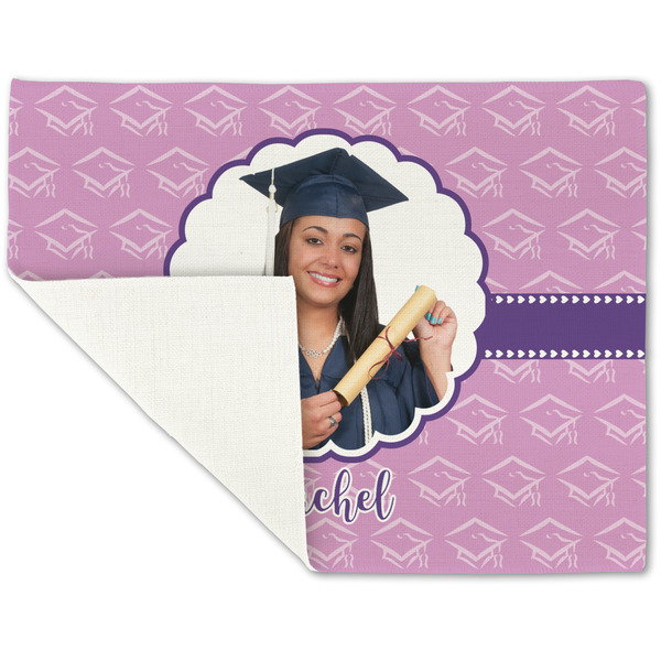 Graduation Linen Placemat - Folded Corner (single side)