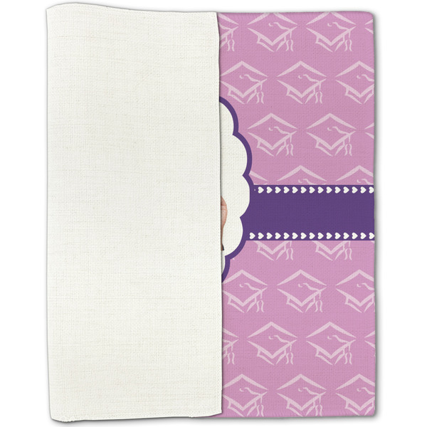 Graduation Linen Placemat - Folded Half