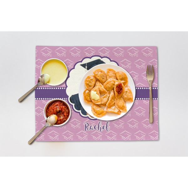 Graduation Linen Placemat - Lifestyle (single)