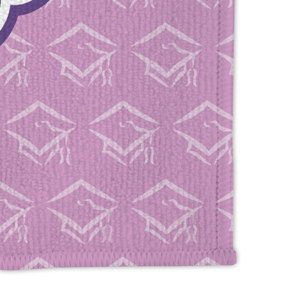 Graduation Microfiber Dish Rag - DETAIL