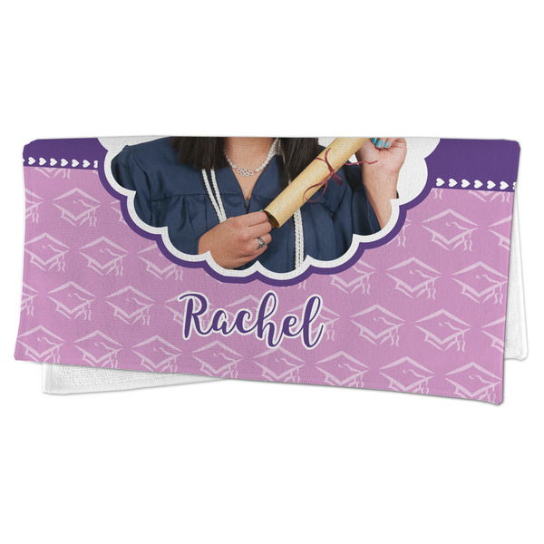 Graduation Microfiber Dish Rag - FOLDED (half)