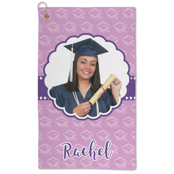 Custom Graduation Microfiber Golf Towel (Personalized)