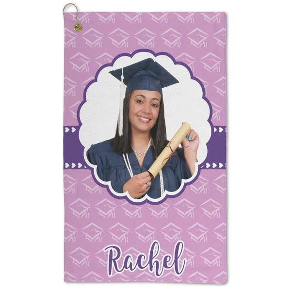 Custom Graduation Microfiber Golf Towel (Personalized)