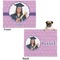 Graduation Microfleece Dog Blanket - Large- Front & Back