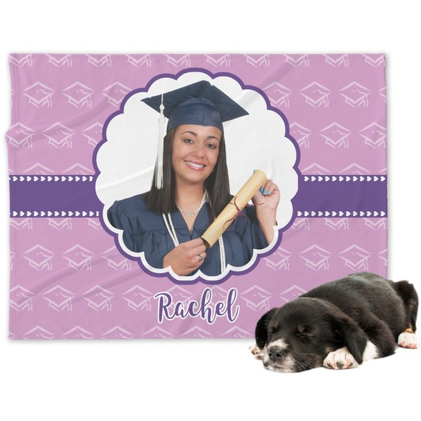 Custom Graduation Dog Blanket (Personalized)