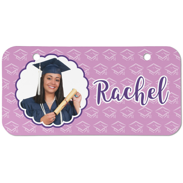 Graduation Mini Bicycle License Plate - Two Holes