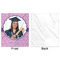 Graduation Minky Blanket - 50"x60" - Single Sided - Front & Back