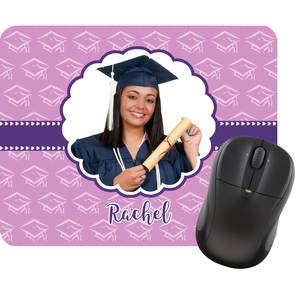 Custom Graduation Rectangular Mouse Pad (Personalized)