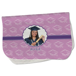 Graduation Burp Cloth - Fleece w/ Photo