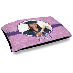 Graduation Outdoor Dog Bed - Large (Personalized)