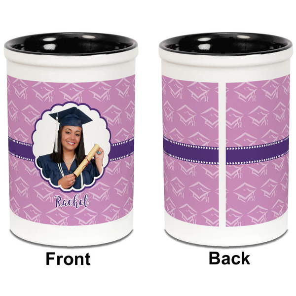 Graduation Pencil Holder - Black - approval