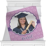 Graduation Minky Blanket - Toddler / Throw - 60"x50" - Single Sided (Personalized)