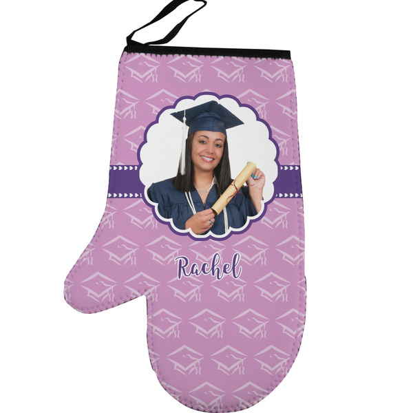 Custom Graduation Left Oven Mitt (Personalized)