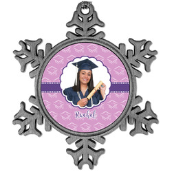 Graduation Vintage Snowflake Ornament (Personalized)