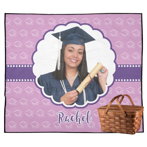 Custom Graduation Outdoor Picnic Blanket (Personalized)