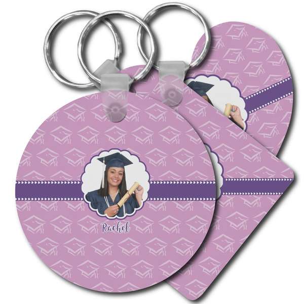 Custom Graduation Plastic Keychain (Personalized)