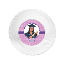 Graduation Plastic Party Appetizer & Dessert Plates - 6" (Personalized)