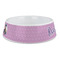 Graduation Plastic Dog Bowl - Large (Personalized)