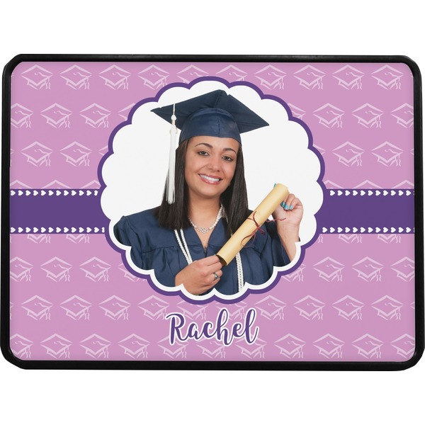 Graduation Rectangular Car Hitch Cover w/ FRP Insert
