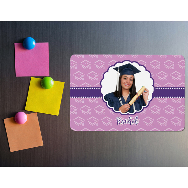 Graduation Rectangular Fridge Magnet - LIFESTYLE