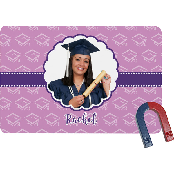 Custom Graduation Rectangular Fridge Magnet (Personalized)