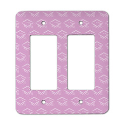 Graduation Rocker Style Light Switch Cover - Two Switch