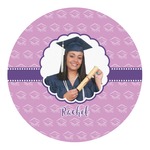 Graduation Round Decal (Personalized)