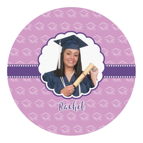 Custom Graduation Round Decal - Small (Personalized)
