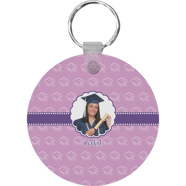 Graduation Round Keychain (Personalized)