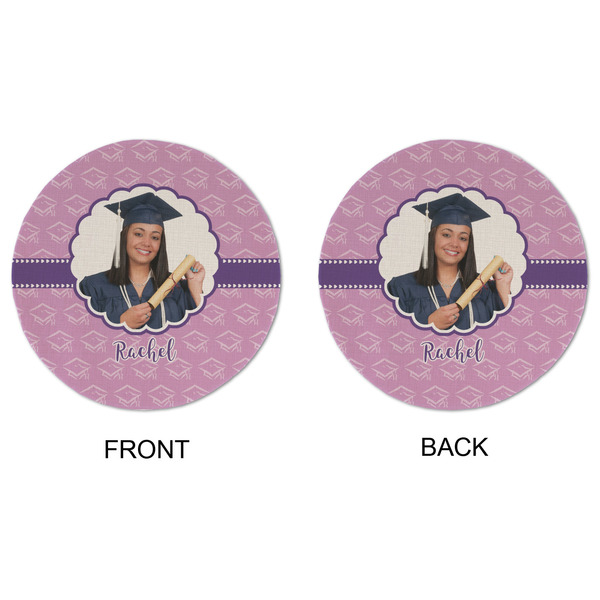 Graduation Round Linen Placemats - APPROVAL (double sided)